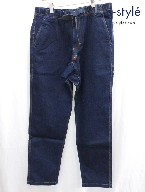 GRAMICCI×BEAMS グラミチ × ビームス デニムパンツ L インディゴ クライミングパンツ GNP-21S1731