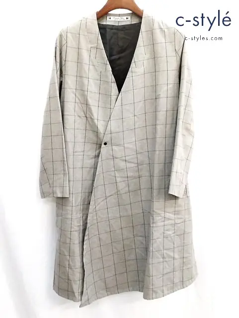 SASQUATCHfabrix サスクワッチファブリックス コート S グレー系 14AW-JKL-004 チェック