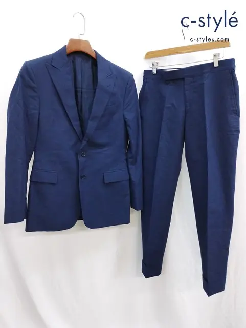 POLO RALPH LAUREN ポロラルフローレン スーツ セットアップ 36S ネイビー 715650478001 イタリア製