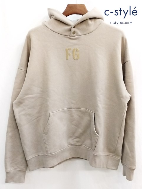 FEAR OF GOD フィアオブゴッド プルオーバーパーカー M ベージュ 7TH HOODIE FG