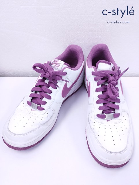 NIKE ナイキ スニーカー 26.5cm ホワイト×パープル Air Force 1 Low DH7561-101