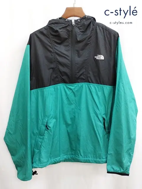 THE NORTH FACE ノースフェイス ジャケット L グリーン×ブラック M CYCLONE ANORAK