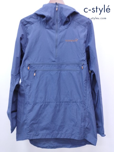 NORRONA ノローナ アノラックパーカー S ネイビー 2417-19