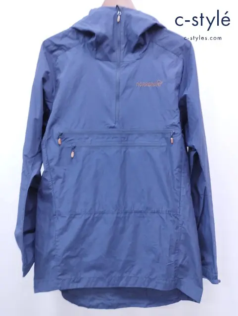 NORRONA ノローナ アノラックパーカー S ネイビー 2417-19