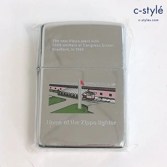 ZIPPO ジッポー オイルライター Home of the Zippo lighter シルバー 1994 喫煙具 嗜好品