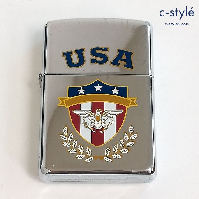 ZIPPO ジッポー オイルライター USA イーグル 国章 エンブレム シルバー 1996 喫煙具 嗜好品
