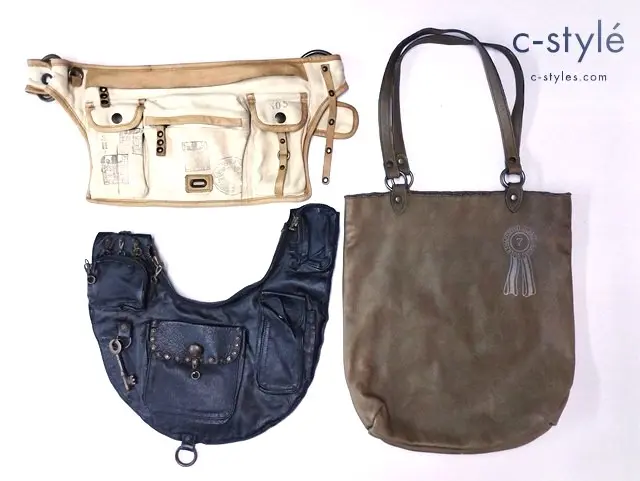 SHARE SPIRIT シェアースピリット ウエストバッグ トートバッグ レザー 計3点