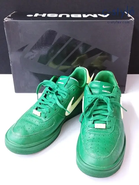 NIKE×AMBUSH ナイキ×アンブッシュ スニーカー 29cm グリーン AIR FORCE 1 LOW SP DV3464 300