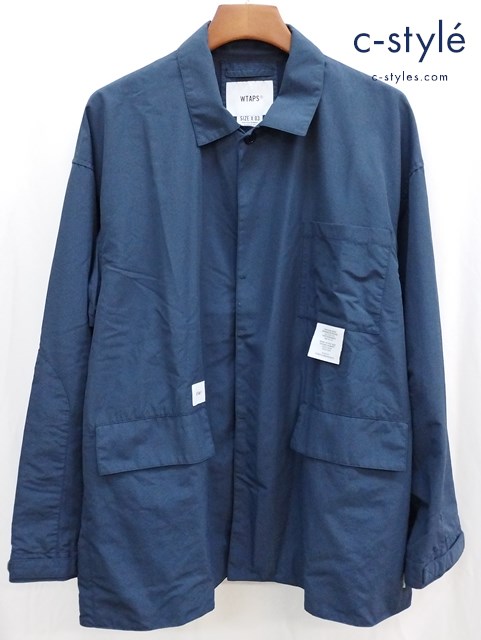 WTAPS ダブルタップス WINSOR JACKET ウィンザージャケット 03 ネイビー 201TQDT-JKM01