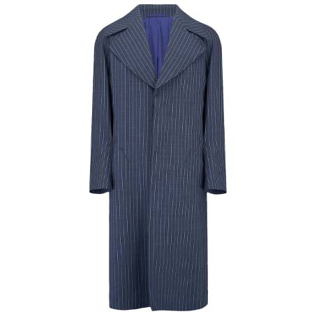 A Child of the Jago(アチャイルドオブザジャゴー) CAGNEY COAT IN BLUE STRIPE