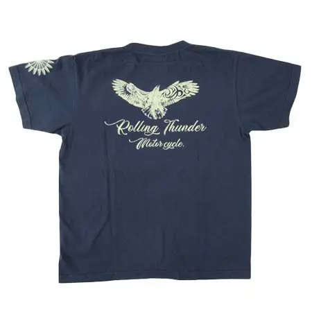 acoustic(アコースティック) 半袖Tシャツ Rolling Tunder AC22217