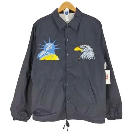 ADONUST.Y(アドナスティー) 刺繍 コーチジャケット