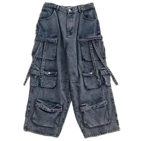 ADRER(アドラー) denim parachute cargo pants/デニムパラシュートカーゴパンツ