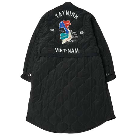 AIVER(アイバー) キルティングロングベトコート