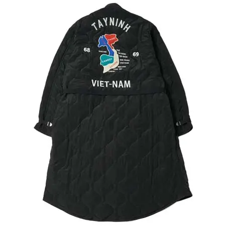 AIVER(アイバー) キルティングロングベトコート