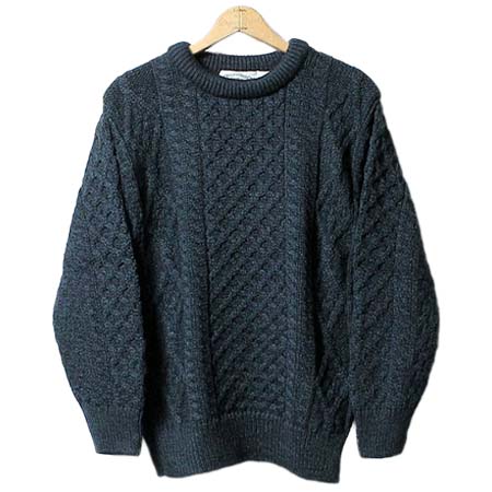 ARAN CRAFTS(アランクラフト) ニット アランセーター フィッシャーマンセーター アイリッシュアラン クルーネック