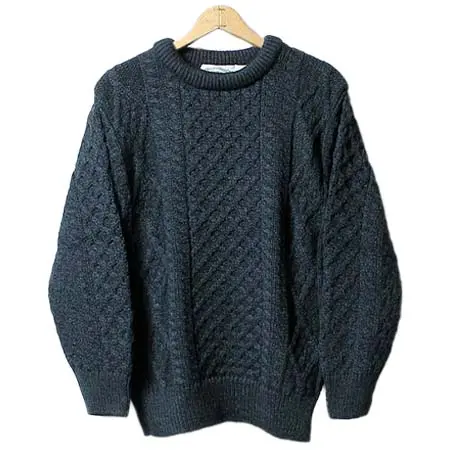 ARAN CRAFTS(アランクラフト) ニット アランセーター フィッシャーマンセーター アイリッシュアラン クルーネック