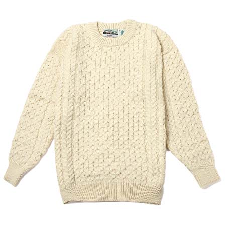 ARAN CRAFTS(アランクラフト) Merino Crew Neck Sweater