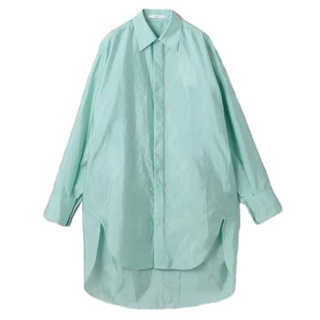 ASTRAET(アストラット) フライフロント ロングシャツ UNISEX