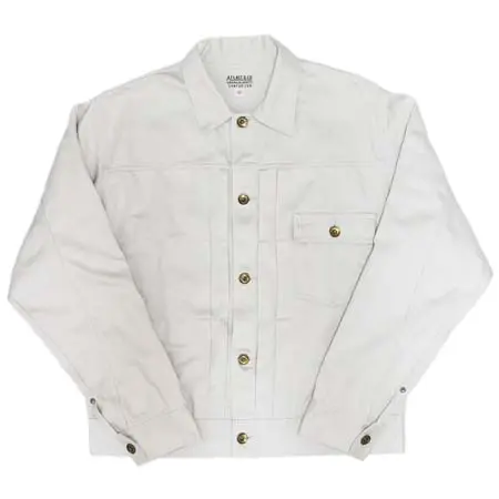 AtLast&Co.(アットラスト) “SATIN JACKET” -White- 40