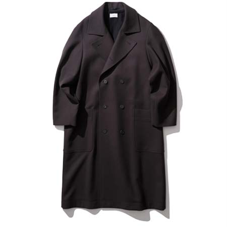 ATON(エイトン) SUPER 160S DOUBLE SAXONY | DOUBLE BREASTED COAT
