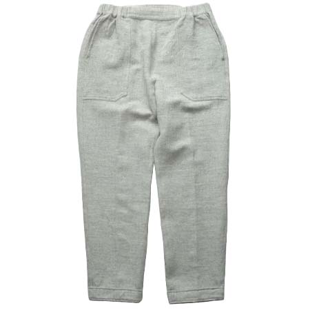 AUGUSTE-PRESENTATION(オーギュスト プレゼンテーション) pajama look ウール/綿 2重織 八分丈パンツ AUPJAW006