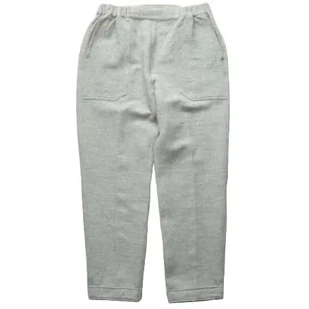 AUGUSTE-PRESENTATION(オーギュスト プレゼンテーション) pajama look ウール/綿 2重織 八分丈パンツ AUPJAW006