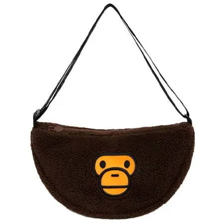 BABY MILO(ベイビーマイロ) BABY MILO SMALL CROSS FAUX FUR BAG