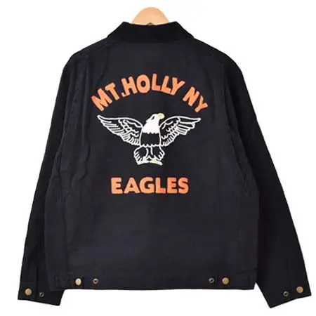 Backers(バッカーズ) Backers 刺繍入り ヘビージャケット「MT.HOLLY MY EAGLES」