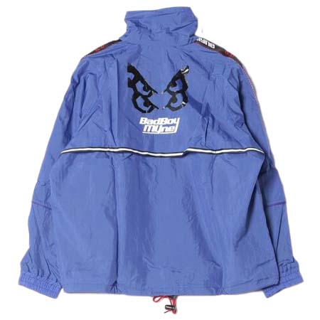 BAD BOY(バッドボーイ) BadBoy×MYne バッドボーイ×マイン track jacket トラック ジャケット ナイロンジャケット G03JK001