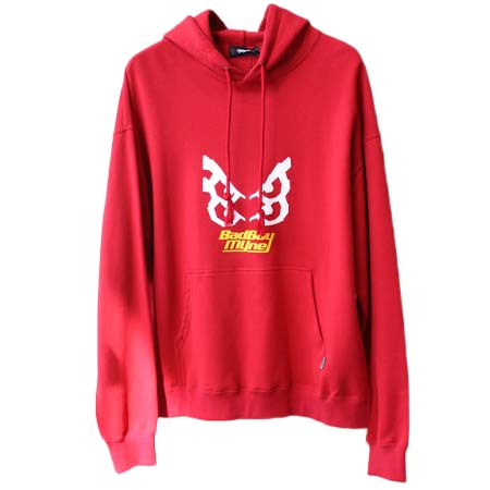 BAD BOY(バッドボーイ) BadBoy×MYne バッドボーイ×マイン hoodie フーディ― ビッグシルエットパーカー G03HD004