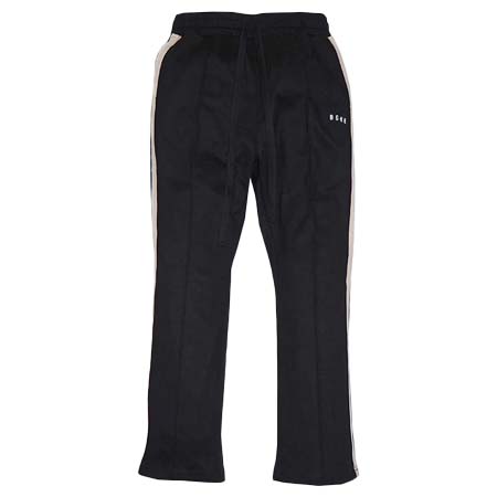 BAGARCH(バガーチ) SUEDE LINE PANTS [BLK]