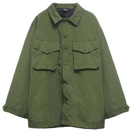 BAGARCH(バガーチ) NYLON SHIRTS JKT [OLIVE]