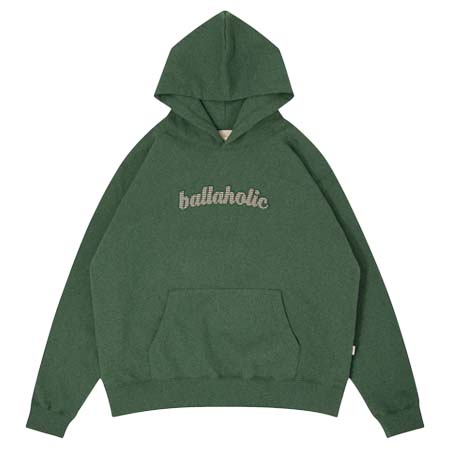 ballaholic(ボーラホリック) Logo Sweat Hoodie (heather green)