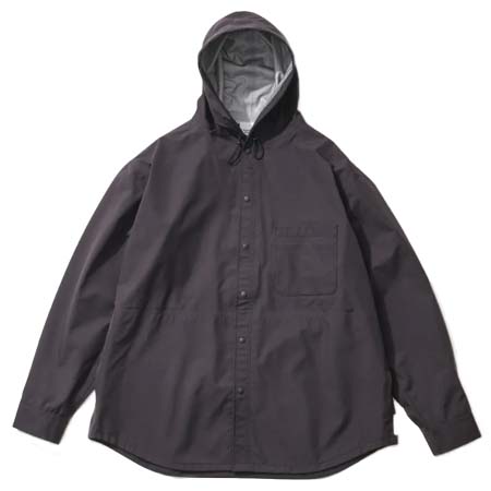 BAMBOO SHOOTS(バンブーシュート) 3レイヤー シャツジャケット ウィズ フーディ