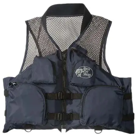 bass pro shop(バスプロショップ) デラックス メッシュ ライフ ベスト / Deluxe Mesh Fishing Life Vest