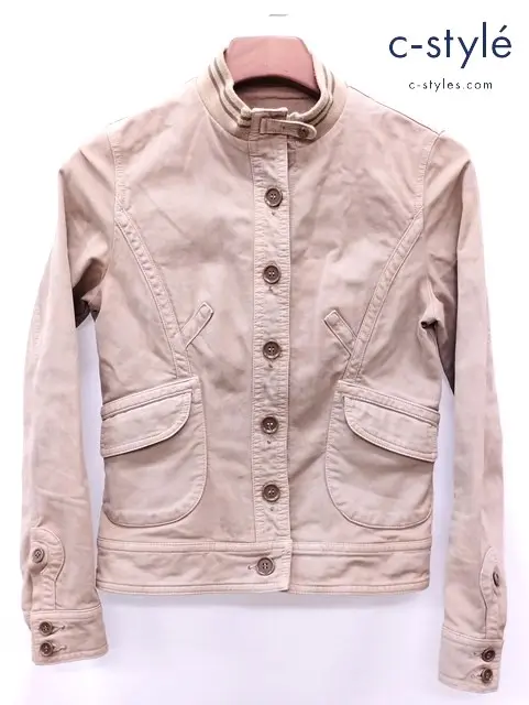 Share Spirit シェアスピリット ブルゾン 36 ベージュ FS114 コットン100% レディース