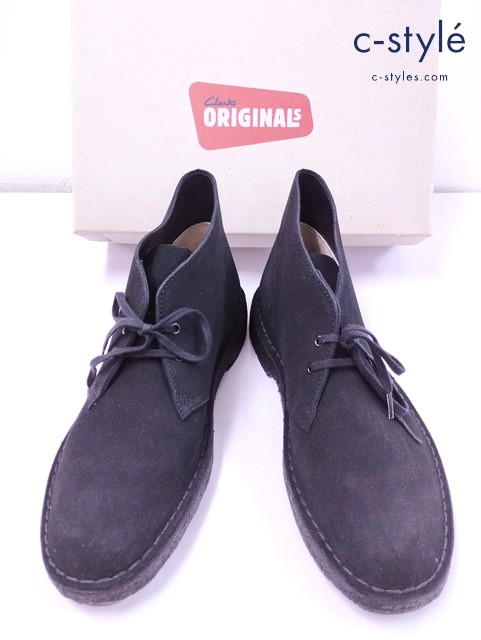 Clarks クラークス ブーツ 7 ブラック DESERT BOOT 250C