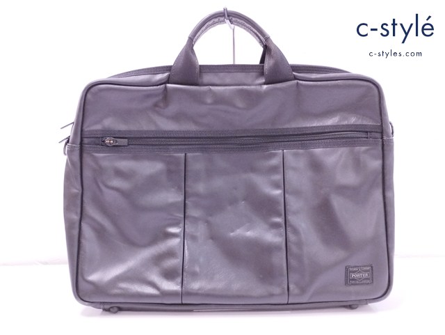 PORTER ポーター ビジネスバッグ ブラック ALOOF 2WAY BRIEFCASE 023-03757