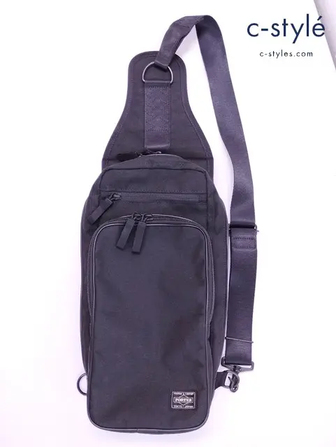 PORTER ポーター ショルダーバッグ ブラック HYBRID SLING SHOULDER BAG 737-17804