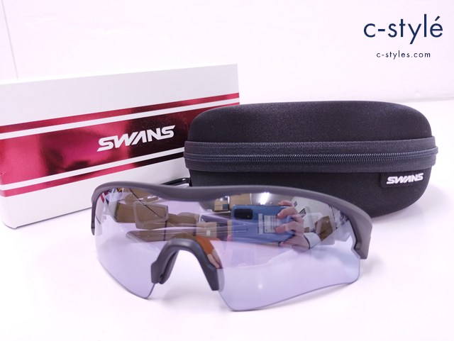 SWANS スワンズ サングラス ブラック FACEONE FO-3114