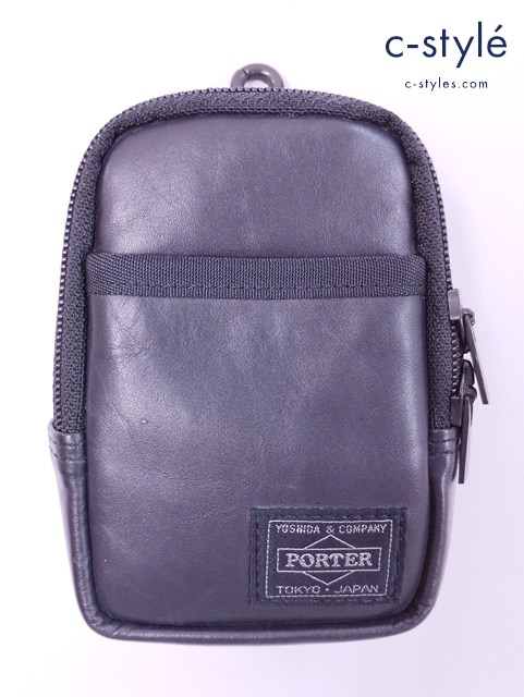 PORTER ポーター ポーチ ブラック ALOOF POUCH 023-03762