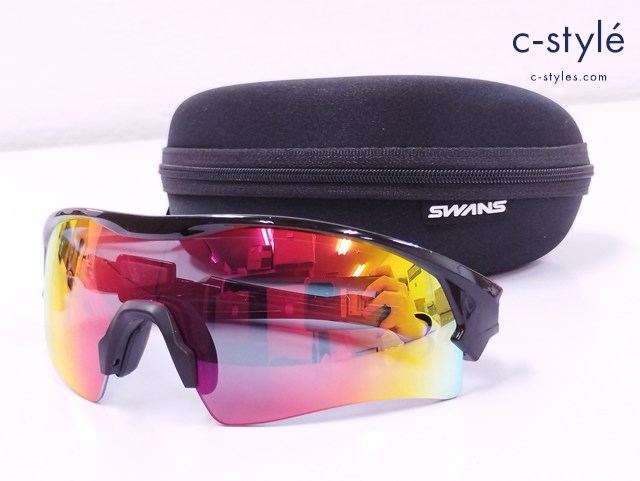 SWANS スワンズ サングラス ブラック FACEONE FO-3501