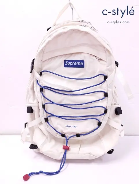 Supreme シュプリーム バックパック ホワイト Alpha KBP