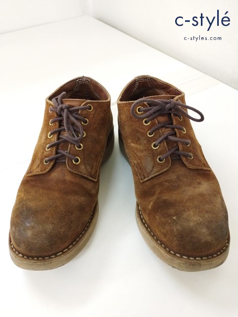 HATHORN BOOTS ハソーン ワークブーツ 9E ブラウン スエード RAINIER OXFORD SHOES 304NWC