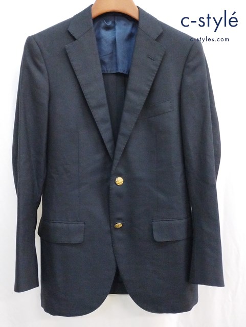 TOMORROWLAND ブレザー 46 ネイビー William Halstead ウィリアム ハルステッド