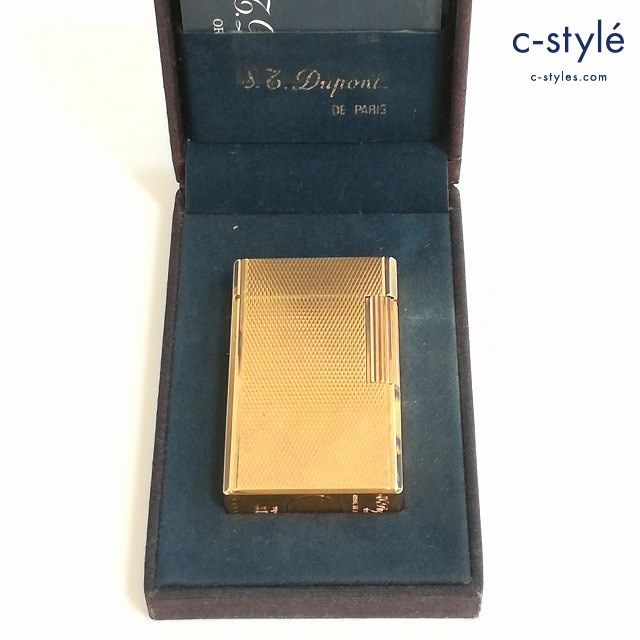 S.T. Dupont デュポン 20μ ライン2 ゴールド U7CL89 喫煙具 嗜好品