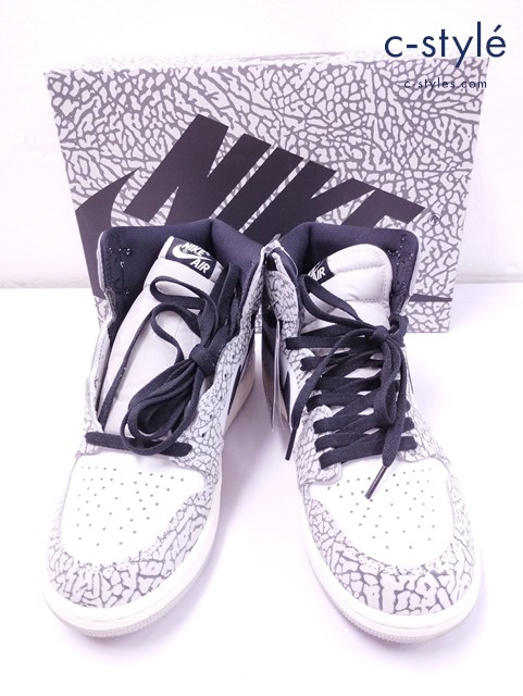 NIKE ナイキ スニーカー 27cm グレー系 AIR JORDAN 1 RETRO HIGH OG DZ5485 052