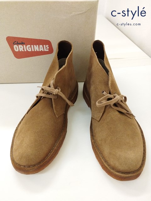 Clarks クラークス デザートブーツ US7・1/2 ブラウン DESERT BOOT 250C コーラスエード