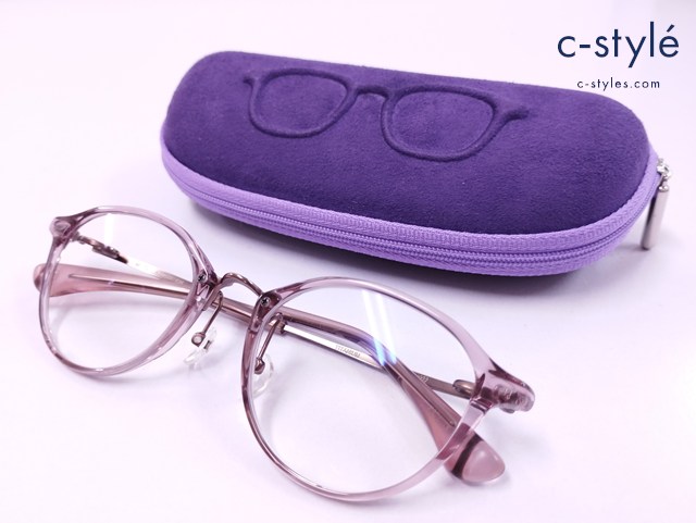 999.9 フォーナインズ メガネ 47□20 134 6908 22H シアーピンク F-37NPM 6961